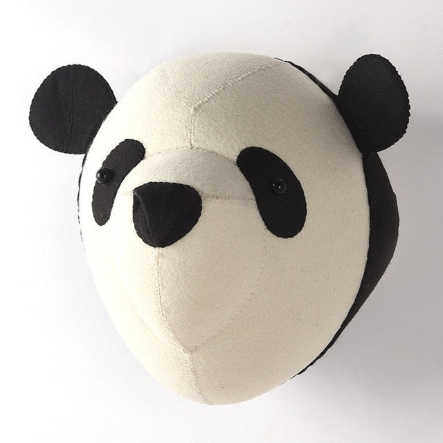 Felt Animal Head - Cozy Nursery