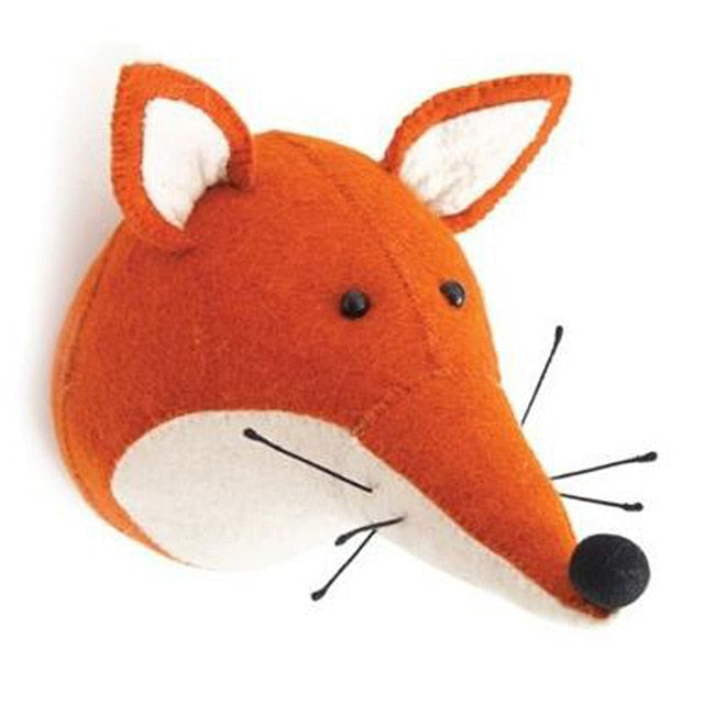 Felt Animal Head - Cozy Nursery