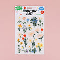 Flowers Always Iron-Ons - Two Sheets