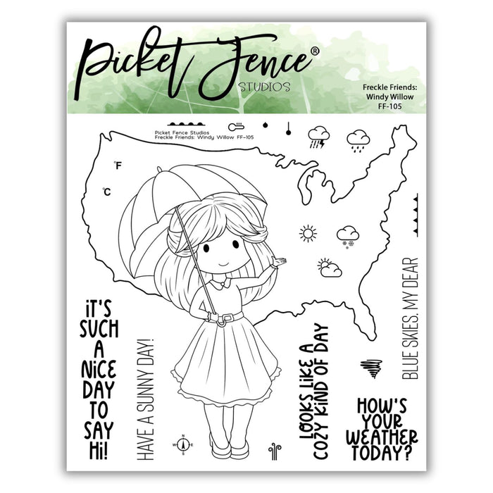 Freckle Friends: Windy Willow with Coordinating Die Set