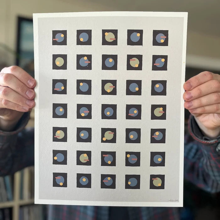 ‘Ghost Notes’ No. 0002 Giclee Print by Kris Johnsen