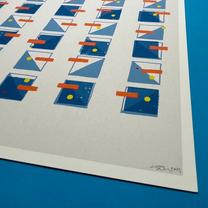 ‘Ghost Notes’ No. 0003 Giclee Print by Kris Johnsen