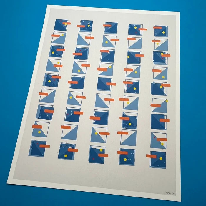 ‘Ghost Notes’ No. 0003 Giclee Print by Kris Johnsen