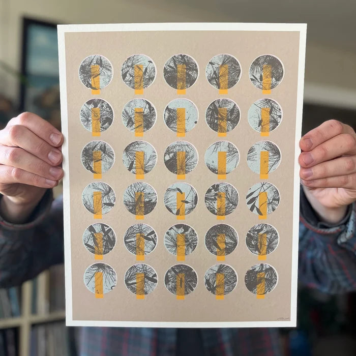 ‘Ghost Notes’ No. 0004 Giclee Print by Kris Johnsen