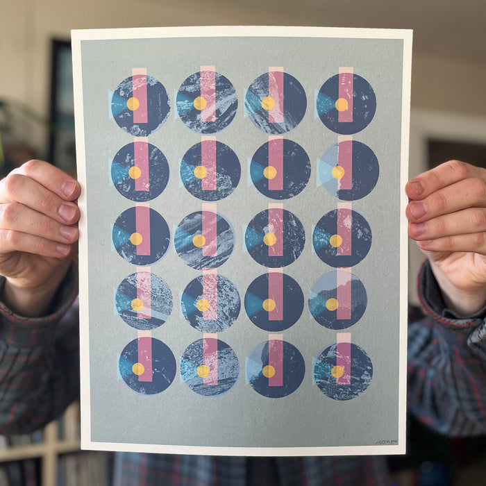 ‘Ghost Notes’ No. 0005 Giclee Print by Kris Johnsen