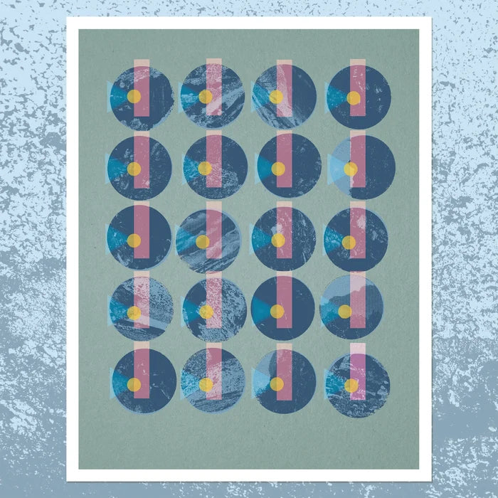‘Ghost Notes’ No. 0005 Giclee Print by Kris Johnsen