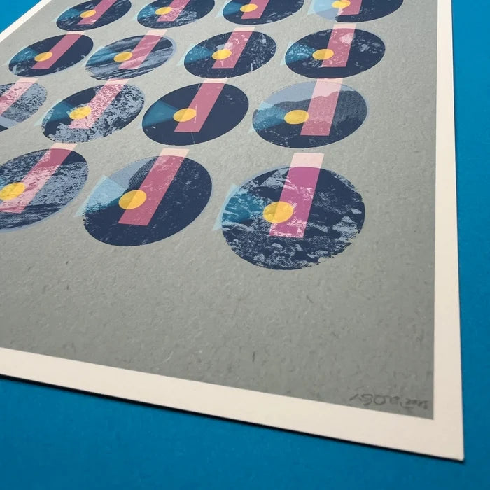 ‘Ghost Notes’ No. 0005 Giclee Print by Kris Johnsen