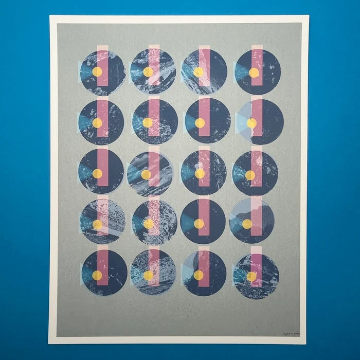 ‘Ghost Notes’ No. 0005 Giclee Print by Kris Johnsen
