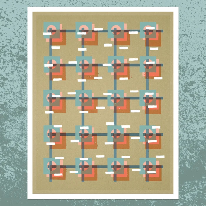 ‘Ghost Notes’ No. 0008 Giclee Print by Kris Johnsen