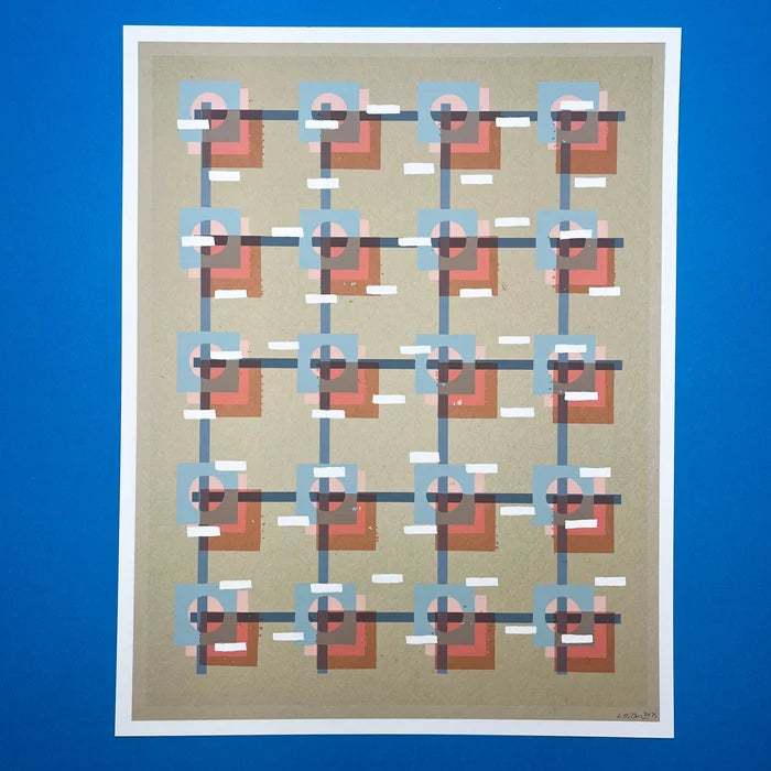 ‘Ghost Notes’ No. 0008 Giclee Print by Kris Johnsen