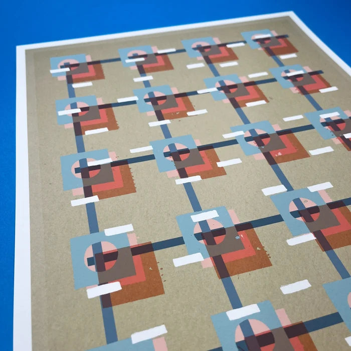 ‘Ghost Notes’ No. 0008 Giclee Print by Kris Johnsen