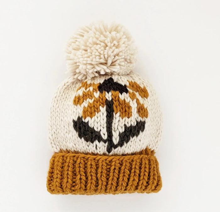 Gold Coneflower Beanie