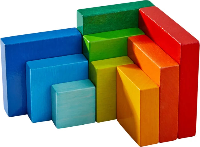 HABA 3D Arranging Game Rainbow Cube