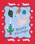 Happy Holidays Decorations Card