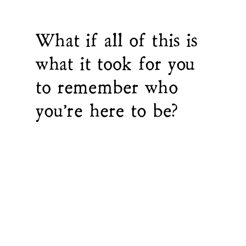 here to be art print