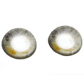 High Dome Gray Blind Human or Ghost Zombie Glass Eyes