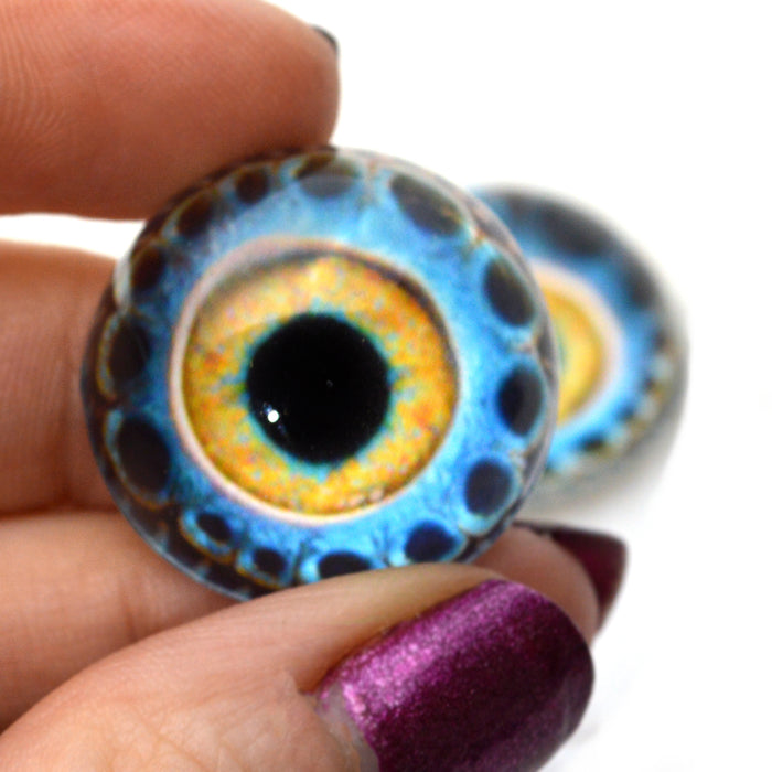 High Domed Kraken Glass Eyes