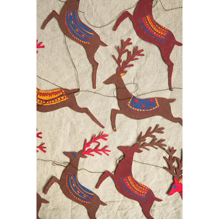 Holiday Recycled Paper Garland