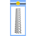 Sunny Studio Stamps Icing Border 3-piece Metal Cutting Dies- 5-1/2" Wide for A2 Cards & Cardmaking