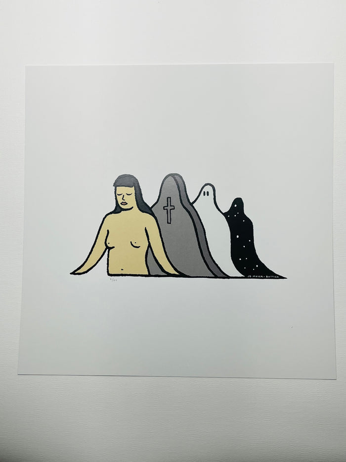 Fade Out Jo Moyer-Battick Giclee Print
