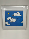 Susan + Charlie 12x12in Giclee Print