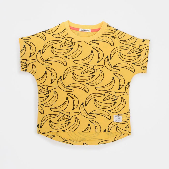 indikidual Kids MUSA Banana Tee - Yellow