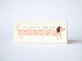 It's Been A Long Time Letterpress Greeting Card