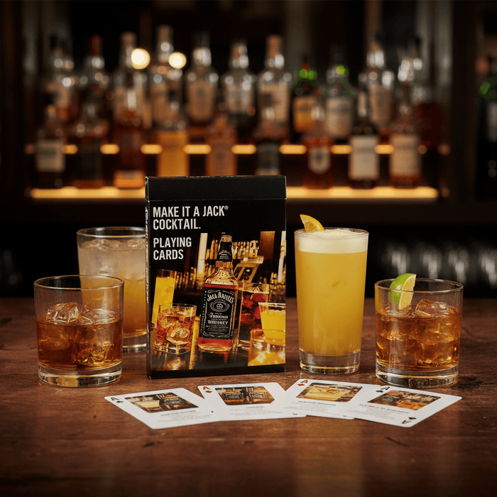 Jack Daniel’s 2007 Sealed Deck of Cards with JD Drink Recipes - The Whiskey Cave