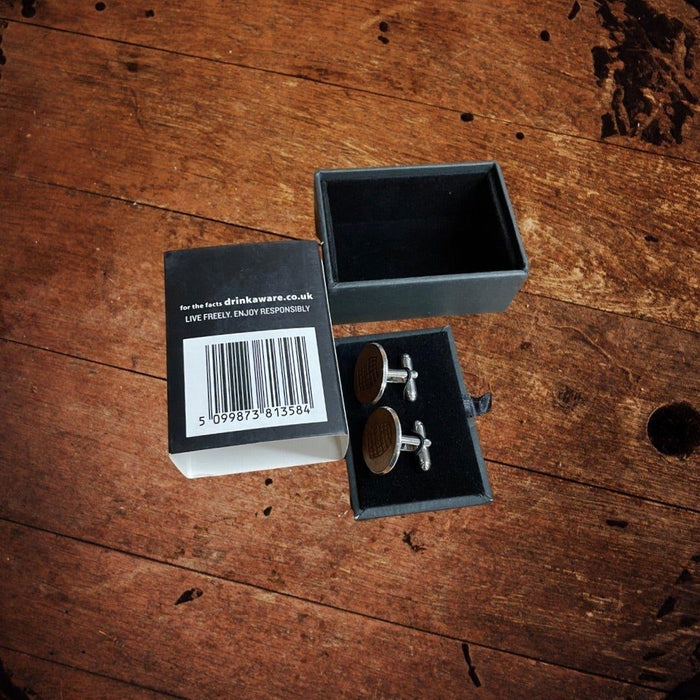 Jack Daniel’s Barrel Cufflinks from UK - The Whiskey Cave