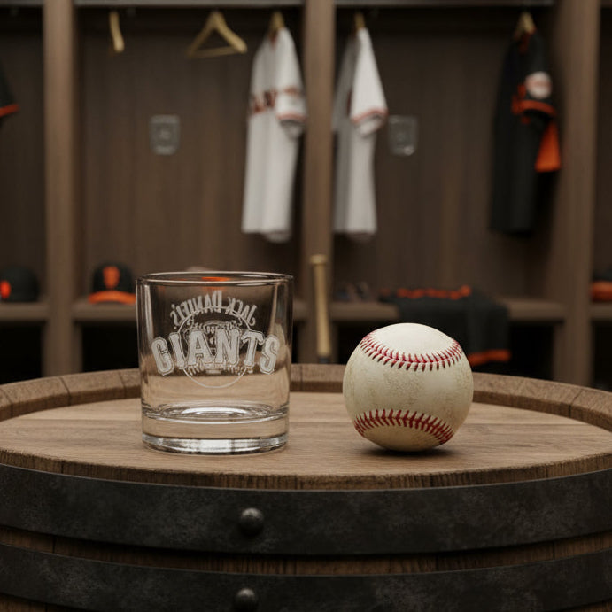 Jack Daniel’s San Francisco Giants MLB Glass - The Whiskey Cave