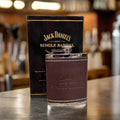 Jack Daniel’s Single Barrel Leather Stainless Steel 6 ounce Flask - The Whiskey Cave