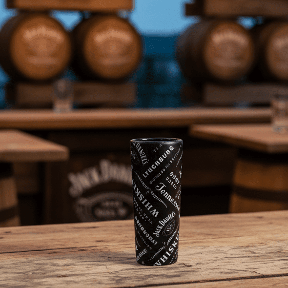 Jack Daniel’s Tall Ceramic Shot Glass - The Whiskey Cave