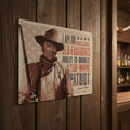 John Wayne Metal Sign - The Whiskey Cave