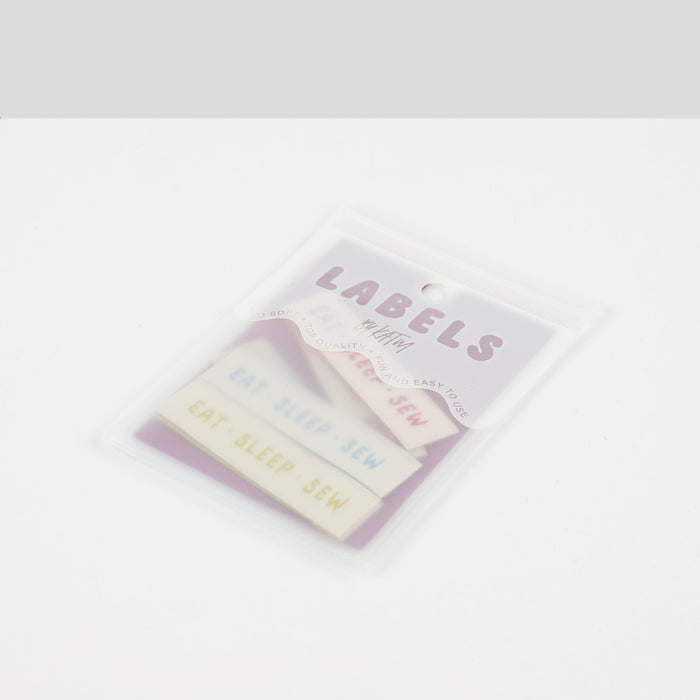 KATM Woven Labels - Eat Sleep Sew