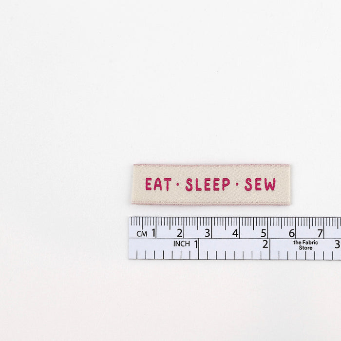 KATM Woven Labels - Eat Sleep Sew