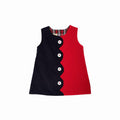 Kennedy Colorblock Jumper (Corduroy) Nantucket Navy & Richmond Red
