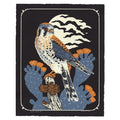 Kestrel & Prickly Pear Print by: Mustard Beetle