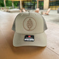 Khaki/Loden 5P Trucker Hat