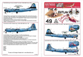 Kits World B-29 Super Fortress Decals 1/48 082 'The Outlaw', 'Celestial Queen'