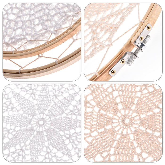 Large Lace Dream Catcher Set - Cozy Nursery