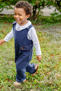 Lawson Longall (Corduroy) - Nantucket Navy With Sea Pines Plaid