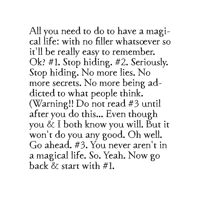 magical life art print