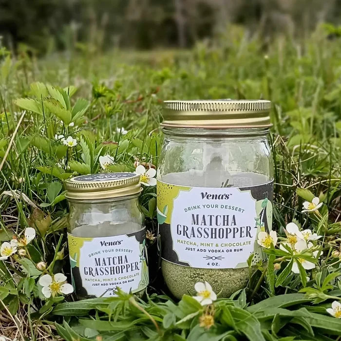 Matcha Grasshopper Sipper Infusion Jar