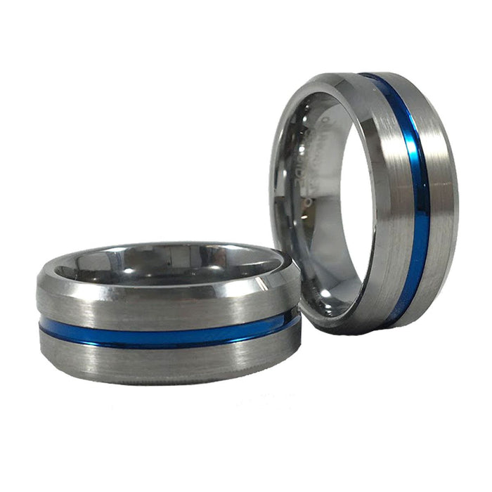 Men's Thin Blue Line Ring
