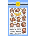 Sunny Studio Stamps Monkey Business Clear Photopolymer 4x6 Stamp Set SSCL-406