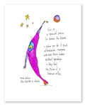 moon dance art print