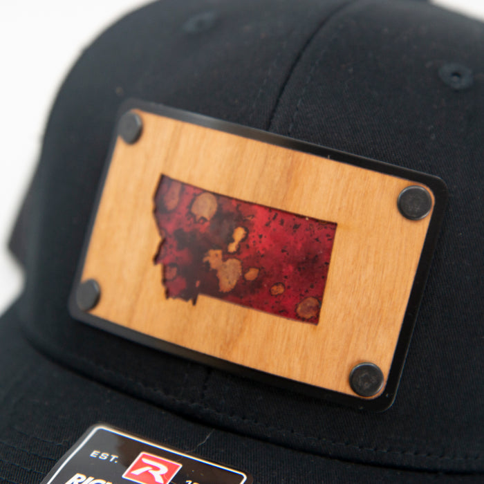 MT Cherry & Copper Black Trucker