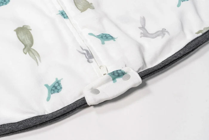 Nest Designs Baby 0.25 TOG Bamboo 3/4 Sleeve Sleep Bag - The Tortoise & The Hare