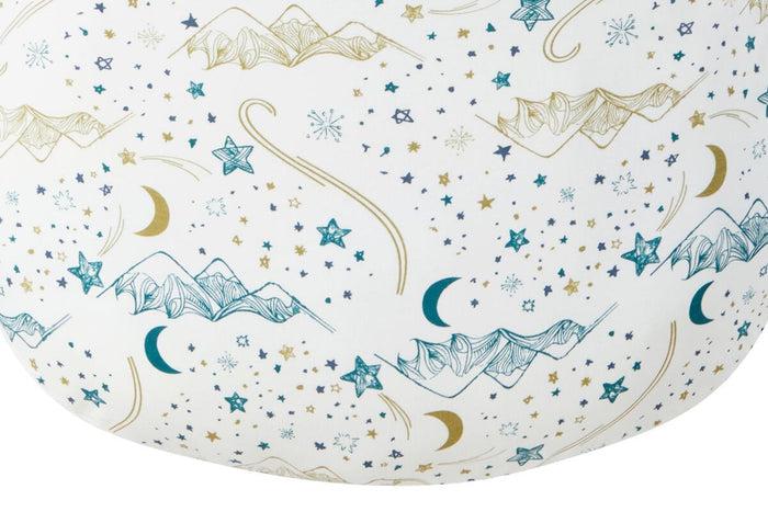 Nest Designs Baby 1.0 TOG Removable Long Sleeve Sleep Bag (Organic Cotton) - Stars White