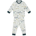 Nest Designs Kids/Baby Organic Cotton Long Sleeve Two-Piece Pj Set - Stars White